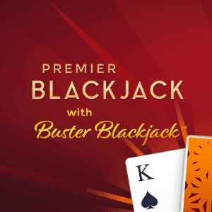 Premier Blackjack with Buster Blackjack logo