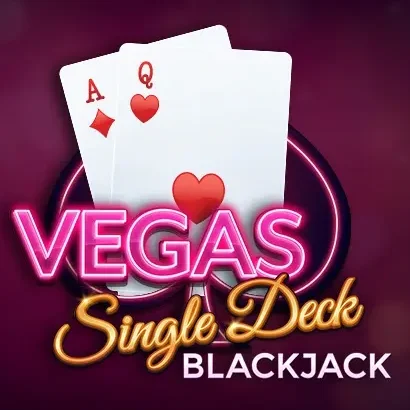 Vegas Single Deck Blackjack logo